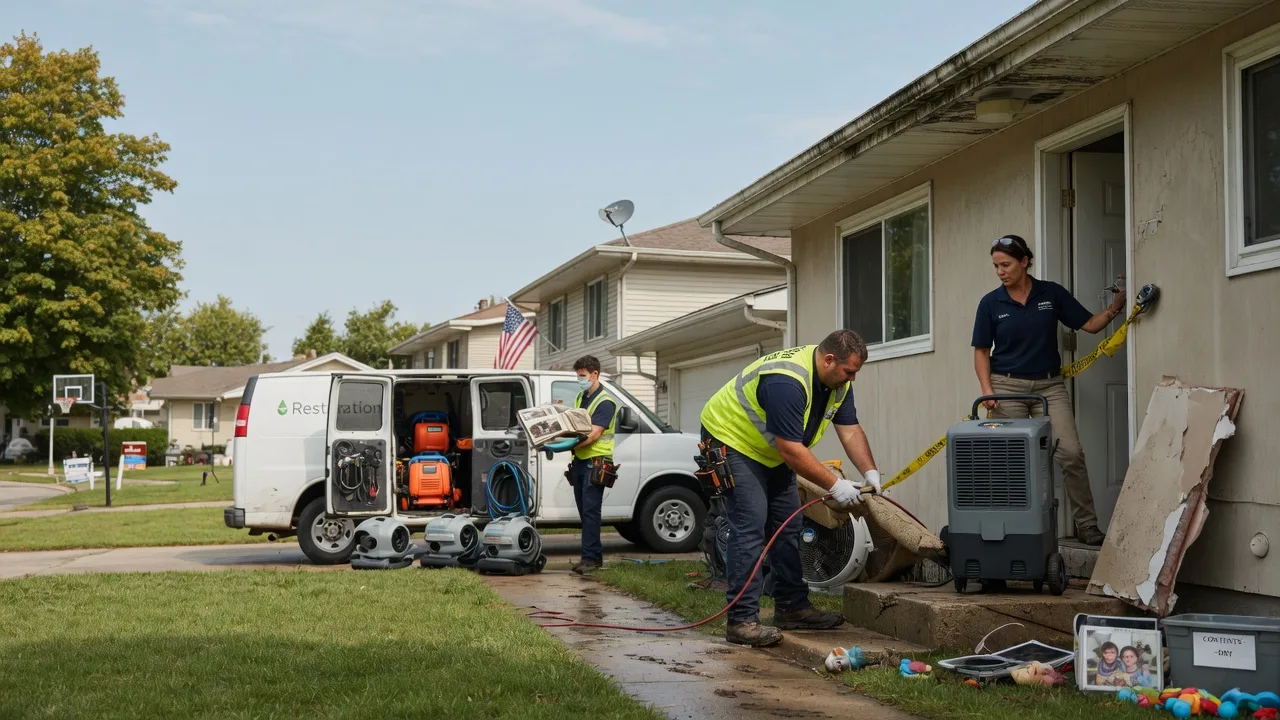 Water Damage Restoration in Botkins, OH near me